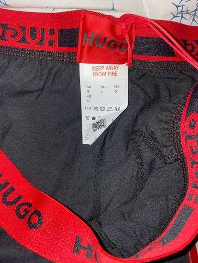 hugo boss shorts with two pockets stretch cotton size large new with tag