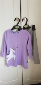 Unicorn dress and leggings - new
