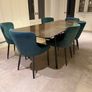 EZ Living Extendable Dining Table & 6 Chairs Image 8