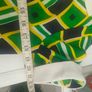 Vintage 60s 70s green Geometric print dress Image 6