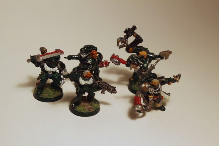 Warhammer 40k Command Squad & Attack Bikes