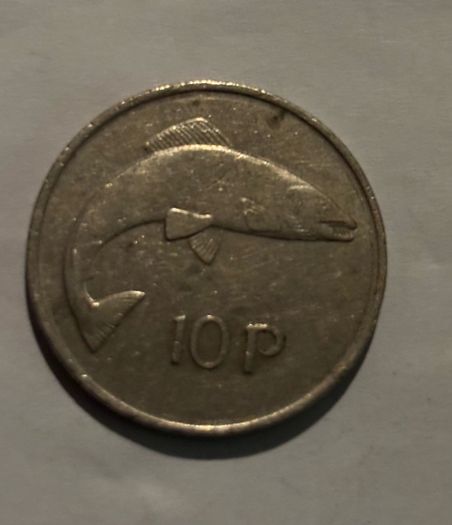 58 Irish 10p Coins Pre Decimal Irish Coin Collection