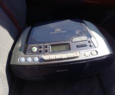 Sony cd ,radio and cassette player.