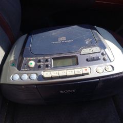 Sony cd ,radio and cassette player.