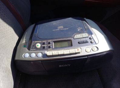 Sony cd ,radio and cassette player.