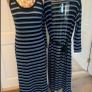 Cardigan & dress co-ord size 12 gallery navy & blue Image 9