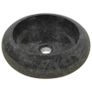 Sink 40x12 cm Marble Black Image 3