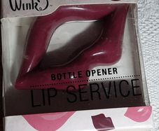 wink lip bottle opener