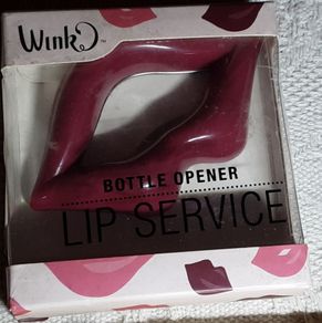 wink lip bottle opener