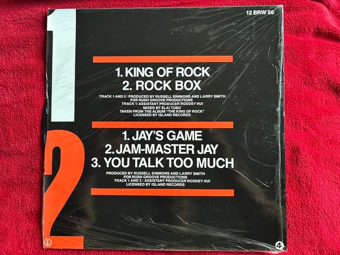 Run DMC 3x12 inch 12" vinyl bundle Hip Hop Rap