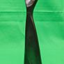 Lady Figurine Warm Dark Brown , Posing Elegant Woman Image 7