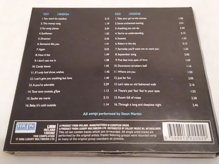 Dean Martin - The Ultimate Collection 2Cd