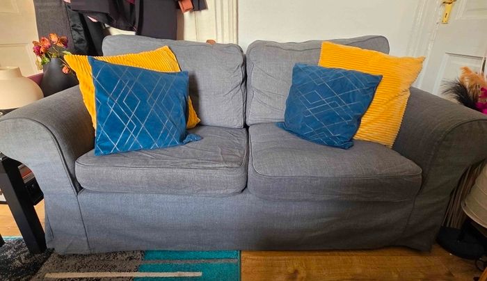Grey 2 seater Sofa