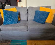 Grey 2 seater Sofa
