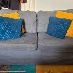Grey 2 seater Sofa