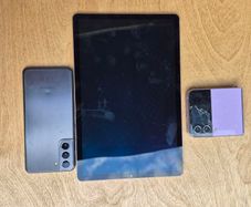 Phones and tablet for Parts Samsung Galaxy S21, Tab S6 and Z Flip