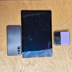 Phones and tablet for Parts Samsung Galaxy S21, Tab S6 and Z Flip