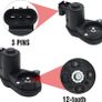 Rear Parking Handbrake Caliper Servo Motor 12 Teeth Replacement for BMW 5 6 Series Range Rover L405 Range Rover Sport L494 Replaces 34216794618 Image 2
