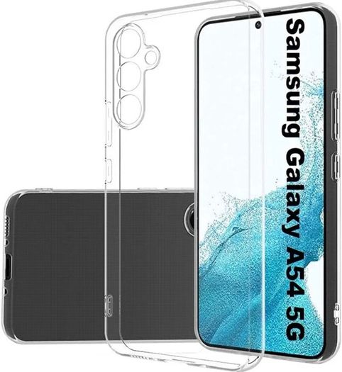 Thin Clear Silicone Case For Samsung Galaxy A54 5G Back Cover TPU