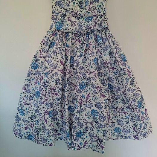 Vintage Laura Ashley - Size 8 - 50s style dress