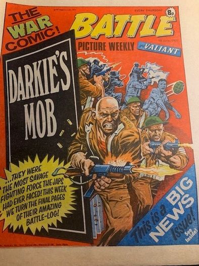 Battle & Valiant, Battle Picture Weekly Comics x 10 Including Issues 23rd-30th Apr 7th and 21st May thru 2nd July 1977- IPC Comics -Vintage UK Comics