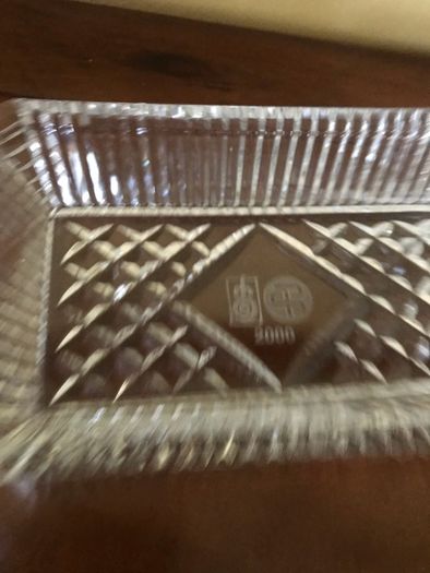Waterford Crystal Serving/ Trinket Tray