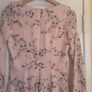 Dress/Floral Long Sleeved Dress .. Size: 8 UK .. 36 EU .. Length: 34 ins Image 4
