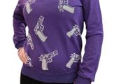 Women's sweatshirt without a hood