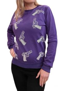 Women's sweatshirt without a hood
