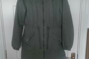 Ladies Awear Parka Coat. Size 10