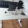 Home office electronic adjustable Desk and ergonomic chair(back adjustable) Image 2