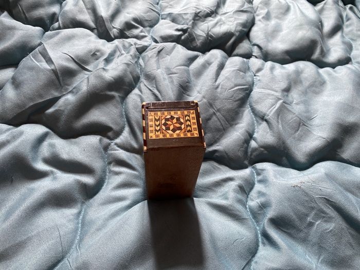 antique mini domino set
