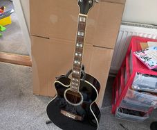 LTD Xtone acoustic-electric left handed guitar