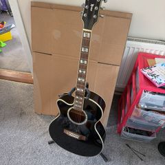 LTD Xtone acoustic-electric left handed guitar