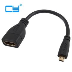 1 pcs micro hd type D to HDMI