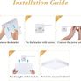 LED Ceiling Light, 36W Daylight White Ceiling Lights, 6500K Kitchen Lights Ceiling, 3240LM Bright Indoor Ceiling Lights for Bedroom, Kitchen, Hallway, Outside Porch (FREE SHIPPING) Image 2