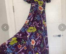 Purple Vintage Dress Debs Grad Ball Gown