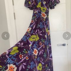 Purple Vintage Dress Debs Grad Ball Gown
