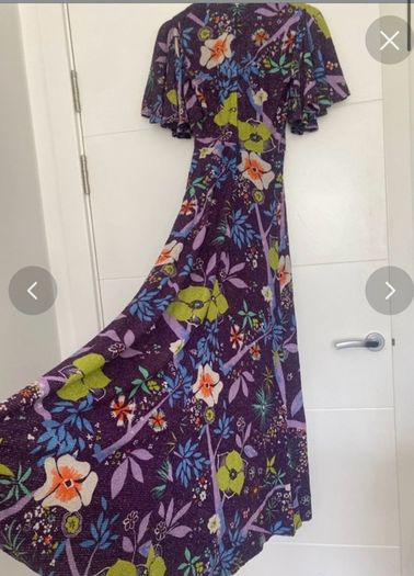 Purple Vintage Dress Debs Grad Ball Gown