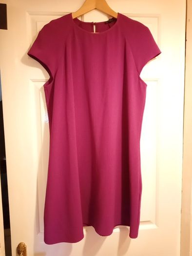 River Island purple skater dress