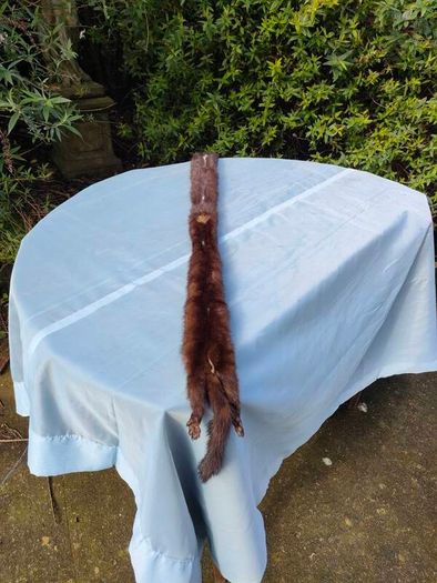 Barnardo's double pelt mink stole