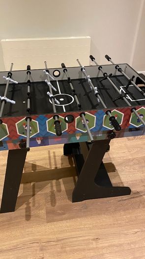 Multigame wooden play table