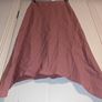 Perfect for Summer. Gorgeous, dusky pink, dipped hem midi skirt from Monsoon. Image 2