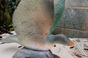 Vintage Greylag Goose Sculpture