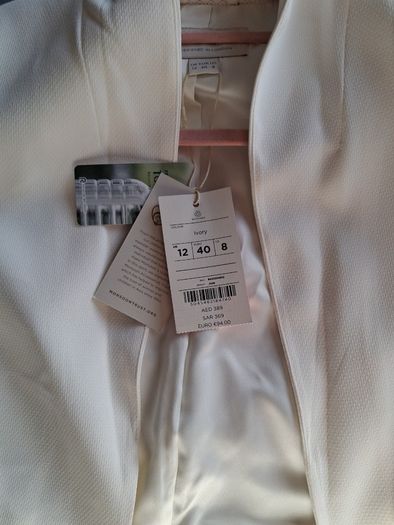 Monsoon Crop Ivory Jacket