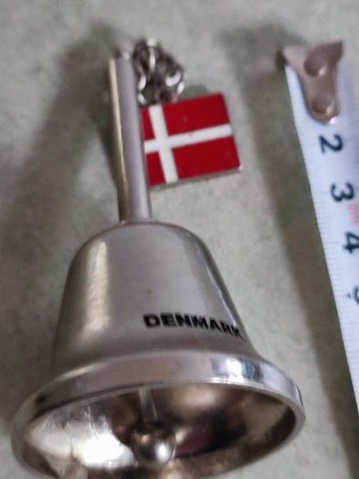 Lovely Silver Metal (( Denmark Breakfast Bell))