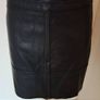 New Look black mini faux leather skirt size UK8 EU36 Perfect condition Postage included Image 4