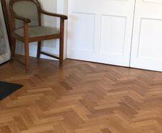 Vintage Oak Parquet Floor 8.5 sqm