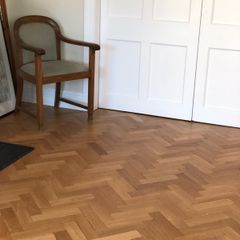 Vintage Oak Parquet Floor 8.5 sqm