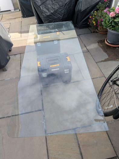 Toughened glass sheet